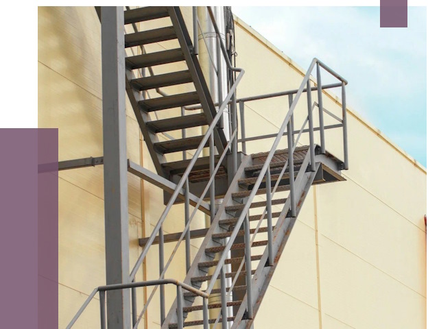 Пожарные лестницы в Арзамасе от 13033 руб. — монтаж и продажа | ПРОЛЁТ-Рзм