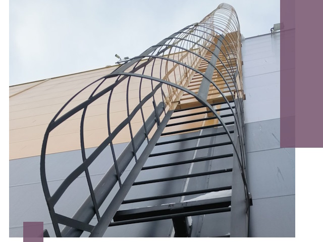 Изготовление и монтаж пожарных лестниц в Арзамасе профессионально