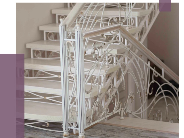 Изготовление кованых лестниц на заказ в Арзамасе от 92319 руб. | ПРОЛЁТ-Рзм
