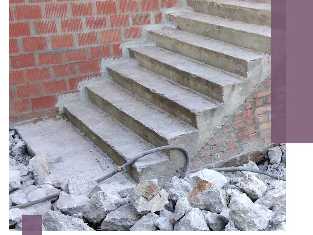 Демонтаж бетонных лестниц в Арзамасе: быстро и безопасно