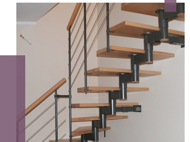 Изготовление модульных лестниц в Арзамасе от 12219 руб. 