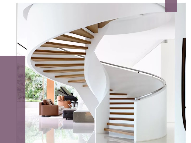 Винтовые лестницы в Арзамасе под ключ от 51590 руб. | ПРОЛЁТ-Рзм