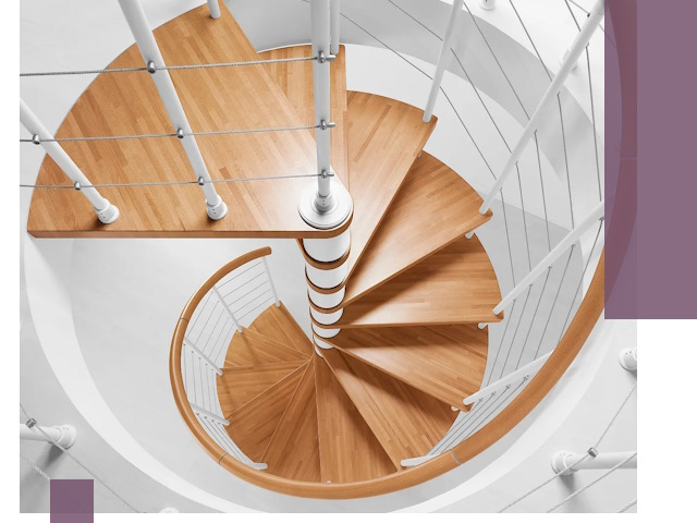 Изготовление винтовых лестниц под ключ в Арзамасе