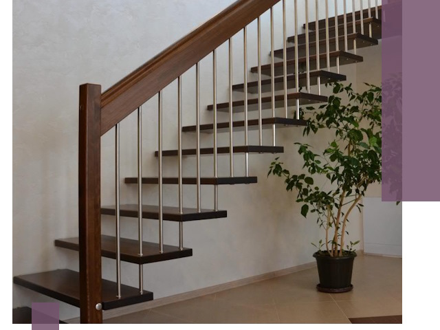 Лестницы на больцах под ключ в Арзамасе – изготовление и монтаж