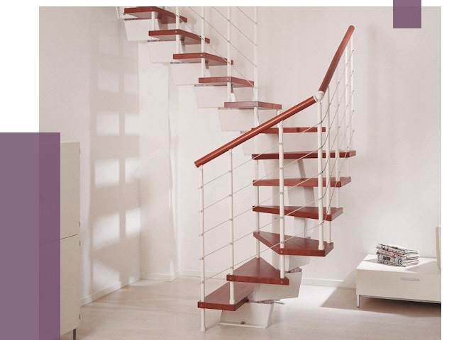 Изготовление лестниц на больцах в Арзамасе от 10318 руб. | ПРОЛЁТ-Рзм