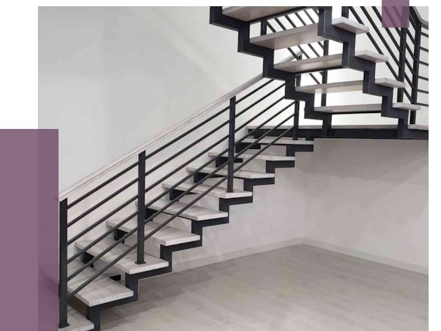 Лестницы на металлокаркасе под ключ в Арзамасе от 13576 руб. | ПРОЛЁТ-Рзм