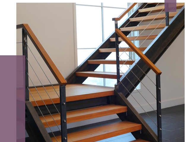 Изготовление лестниц на металлокаркасе в Арзамасе от 20093 руб. | ПРОЛЁТ-Рзм