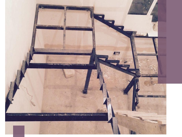 Монтаж лестниц на металлокаркасе в Арзамасе быстро и качественно