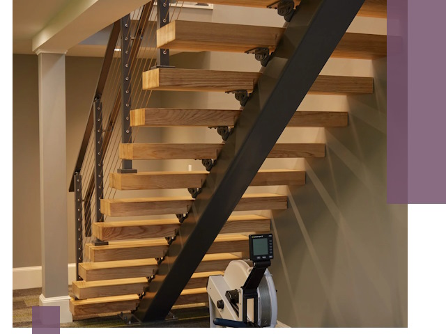 Лестницы на монокосоурах под ключ в Арзамасе - изготовление и монтаж