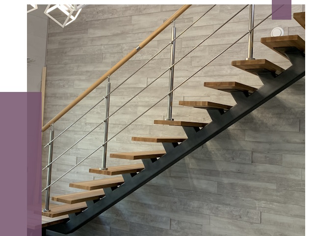 Изготовление лестниц на монокосоуре в Арзамасе от 80914 руб. 