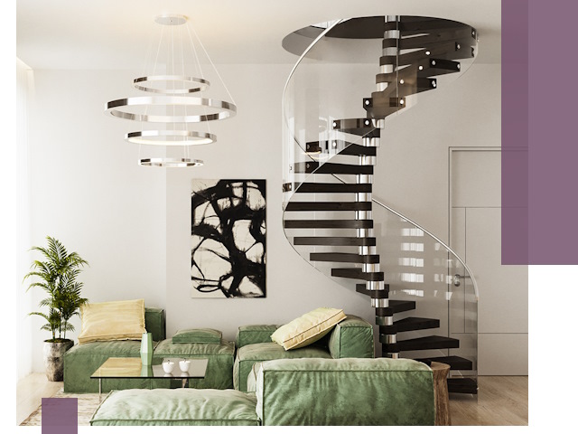 Лестницы для двухуровневой квартиры в Арзамасе — изготовление и монтаж