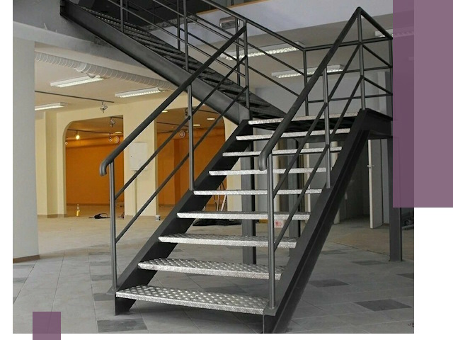 Лестницы для офиса в Арзамасе: изготовление, монтаж, демонтаж