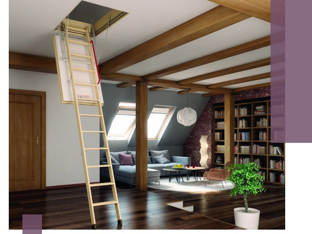 Чердачные лестницы под ключ в Арзамасе: изготовление и монтаж