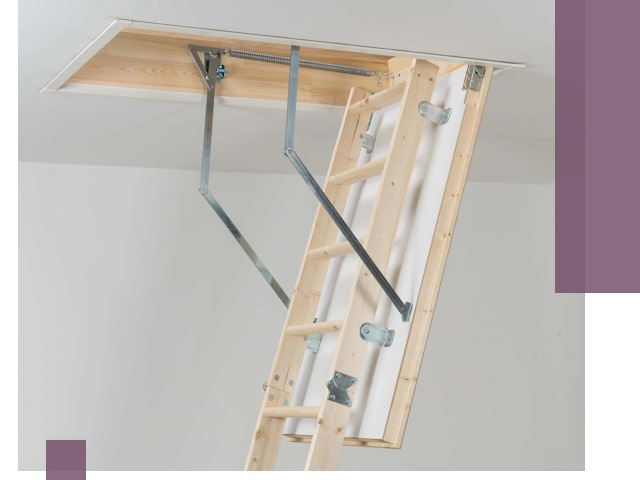 Установка чердачной лестницы под ключ в Арзамасе