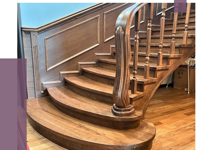 Дубовые лестницы под ключ в Арзамасе от 187352 руб. — ПРОЛЁТ-Рзм