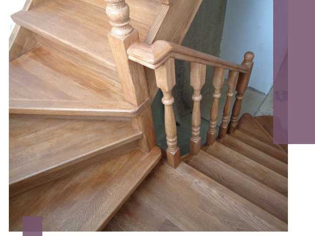 Дубовые лестницы под ключ в Арзамасе: изготовление и монтаж