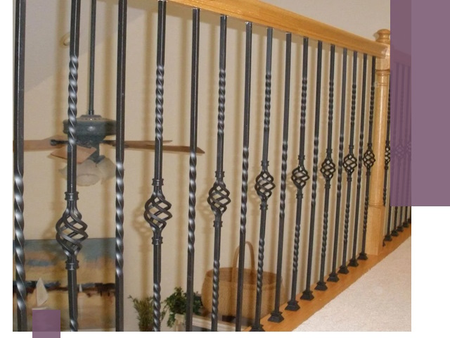 Изготовление и монтаж кованных перил в Арзамасе под ключ