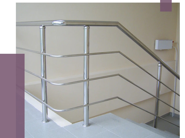 Алюминиевые перила в Арзамасе от 6734 руб. под ключ | ПРОЛЁТ-Рзм