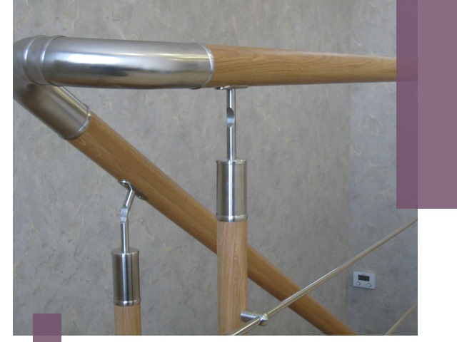 Комбинированные перила на заказ в Арзамасе — монтаж и производство