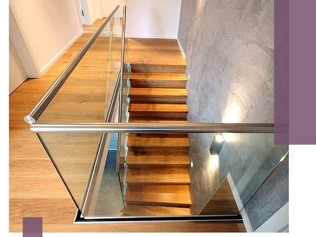 Перила для лестницы в доме — изготовление и монтаж в Арзамасе