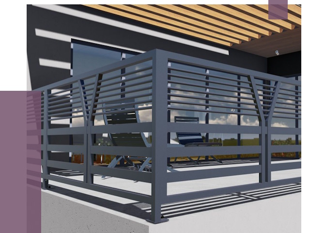 Изготовление балконных ограждений в Арзамасе от 11404 руб. | ПРОЛЁТ-Рзм