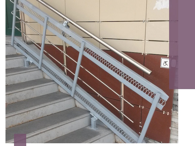 Изготовление откидных пандусов под ключ в Арзамасе