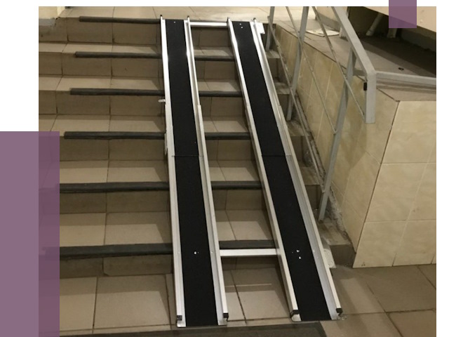 Установка пандуса в подъезд в Арзамасе от 8472 руб. под ключ | ПРОЛЁТ-Рзм