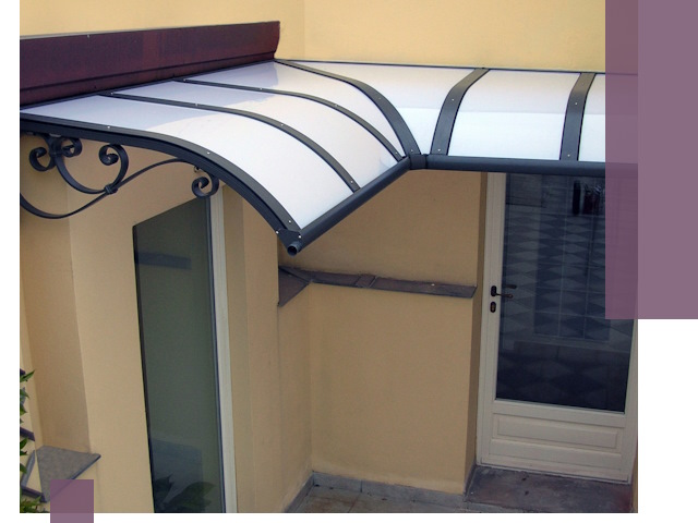 Монтаж козырьков любой сложности в Арзамасе под ключ