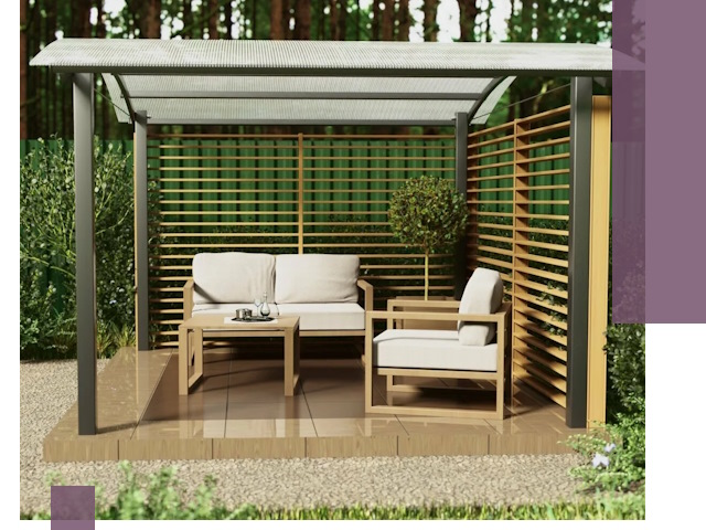 Навесы для дачи в Арзамасе: изготовление, монтаж и демонтаж