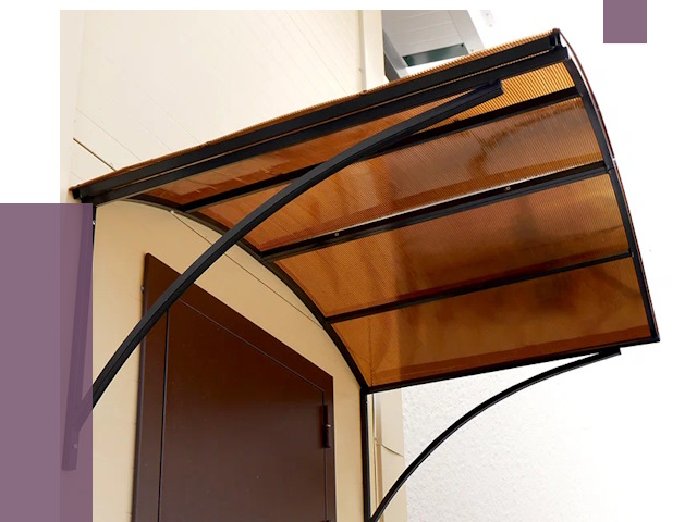 Недорогие козырьки в Арзамасе от 8059 руб.  | ПРОЛЁТ-Рзм