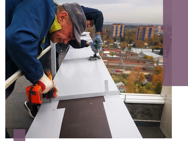 Монтаж парапетов в Арзамасе — установка прочных металлических ограждений