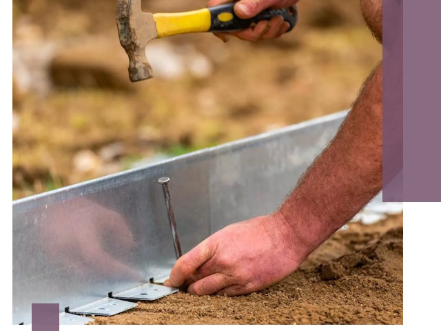 Монтаж металлических бордюров в Арзамасе быстро и качественно