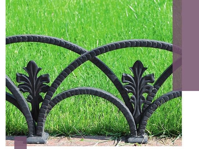 Декоративные металлические бордюры под ключ в Арзамасе