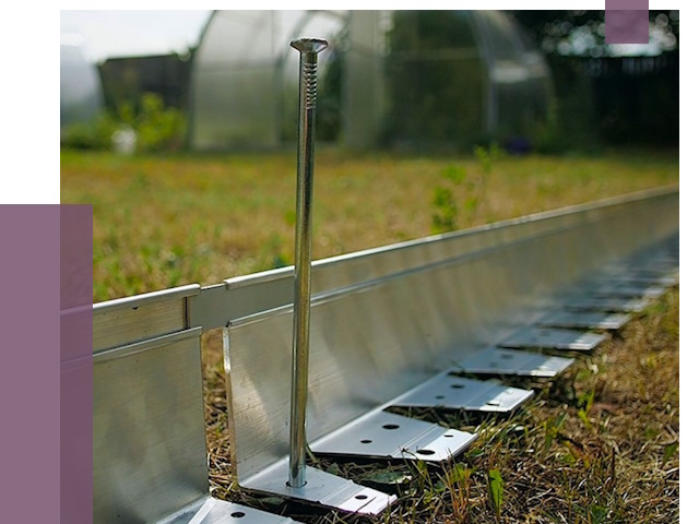 Металлические бордюры для газона в Арзамасе от 4562 руб. | ПРОЛЁТ-Рзм