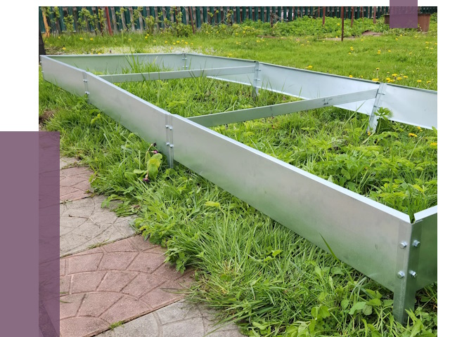 Металлические бордюры для грядок в Арзамасе от 1901 руб. 