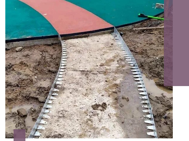 Металлические бордюры для дорожек в Арзамасе — монтаж и изготовление