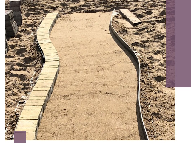 Металлические бордюры для тротуаров в Арзамасе — прочные и долговечные