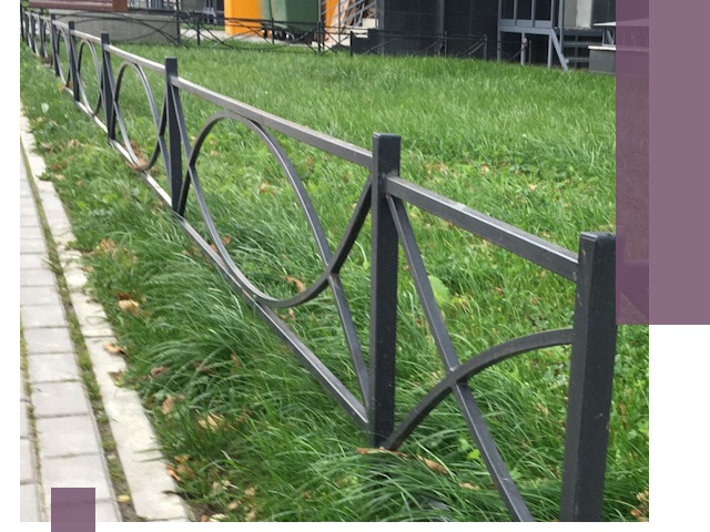 Газонные ограждения из металла в Арзамасе — монтаж и продажа