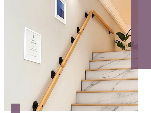 Поручни металлические и деревянные под ключ в Арзамасе