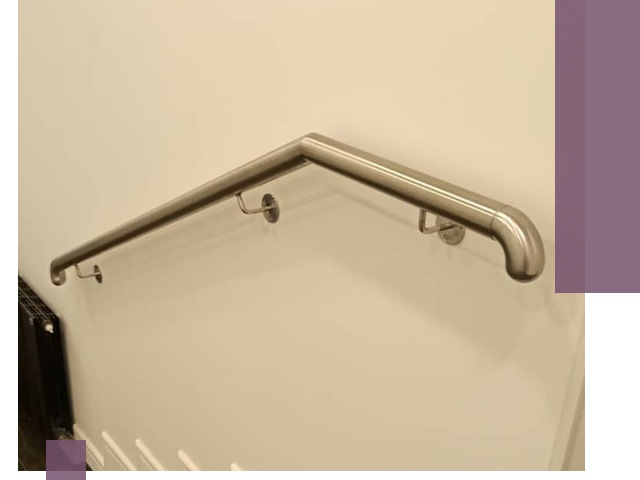 Изготовление пристенных поручней в Арзамасе под ключ за сроки