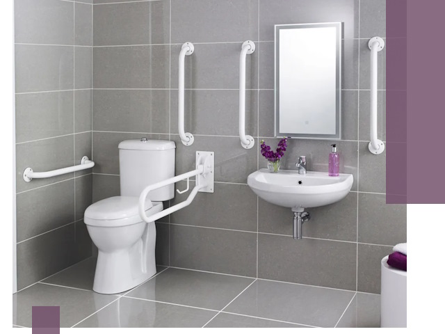 Поручни для санузлов в Арзамасе: установка, ремонт и монтаж