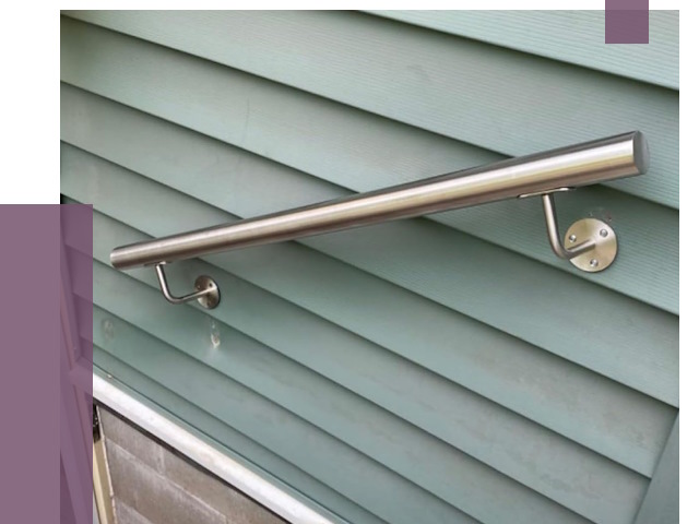 Поручни из нержавеющей стали в Арзамасе от 8146 руб.  | ПРОЛЁТ-Рзм